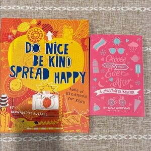 Do Nice Be Kind Spread Happy - Acts of Kindness for Kids
